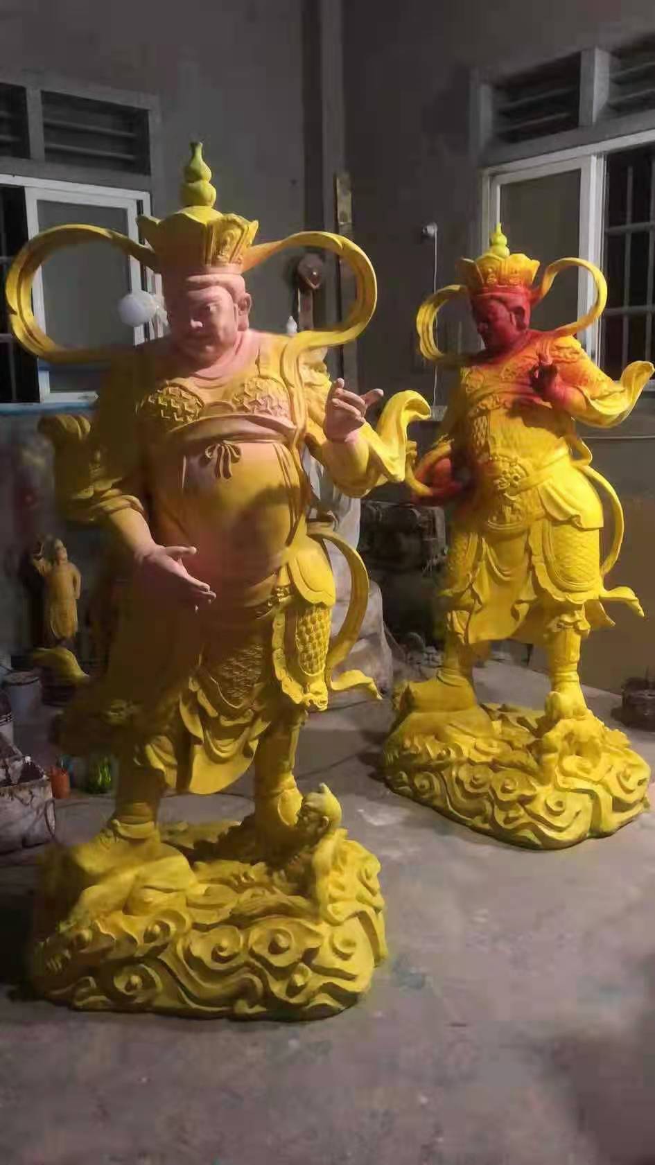 2468顺发四大天王贴金缘起